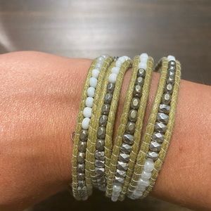 Cookie Lee wrap bracelet